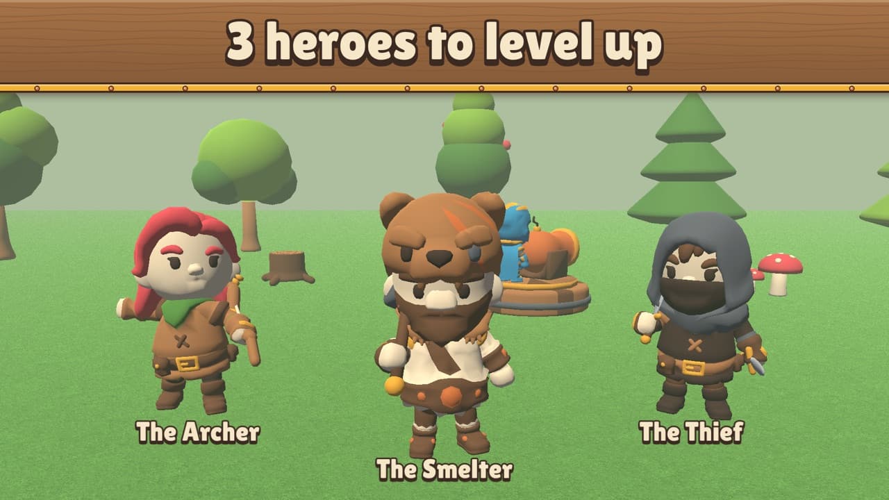 The three heroes of Superalloy: the Archer, the Smelter and the Thief