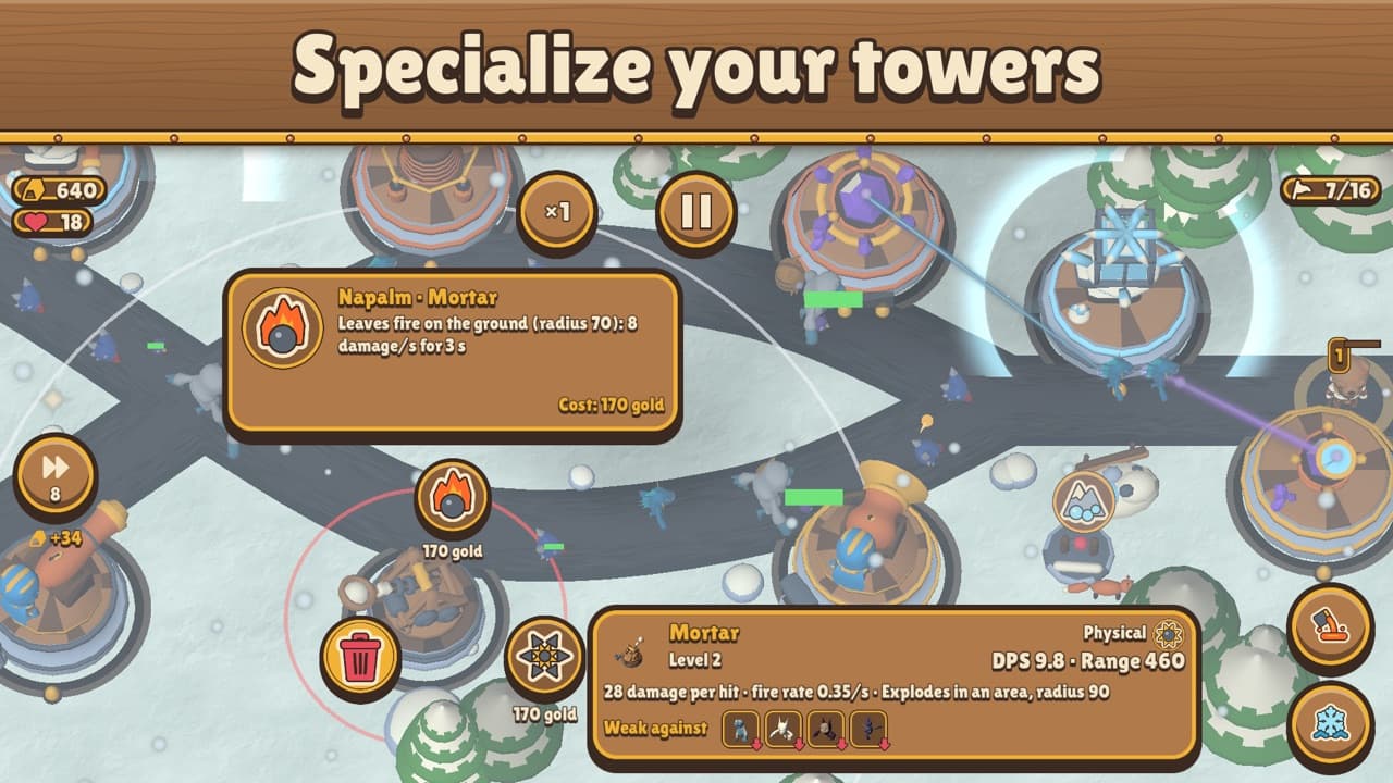 Superalloy towers and their specializations